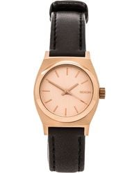 Nixon The Small Time Teller Leather - Lyst