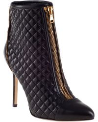 Brian Atwood Astrid Ankle Boot Black Leather - Lyst