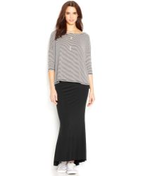 black mermaid maxi skirt