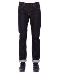 Valentino Dark Clean-Wash Denim Jeans - Lyst