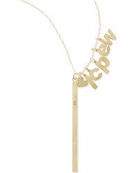 Jennifer Zeuner I Heart Necklace With Your Choice Of 5 Letter Charms - Lyst