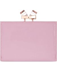 ted baker purse pink patent