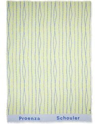 Proenza Schouler Animal And Logo-Print Scarf - Lyst
