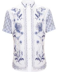 Alexander McQueen Bandanna Print Shirt - Lyst