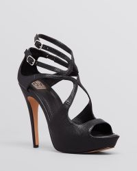 Dv By Dolce Vita Open Toe Platform Sandals - Brielle High Heel - Lyst