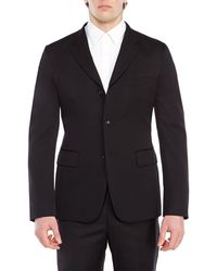 Comme Des Garçons Black Three-Button Sport Coat - Lyst