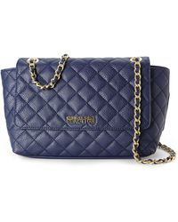 Kenneth Cole Reaction Navy Monaco Shoulder Bag - Lyst