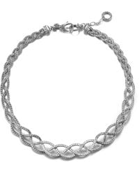 John Hardy Collar Braided Necklace - Lyst