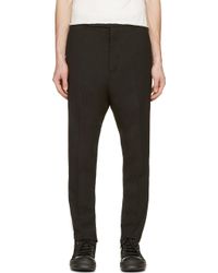Rick Owens Black Alstaires Trousers - Lyst