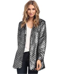 Mink Pink Royal Treatment Coat - Lyst