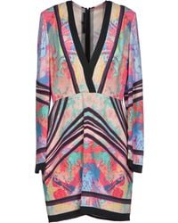 Elie Saab Short Dress - Lyst