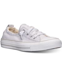 Converse Women'S Chuck Taylor Shoreline Slub Linen Casual Sneakers From Finish Line - Lyst