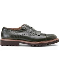 Joseph Abboud Olive Edgarton Brogue Oxfords - Lyst