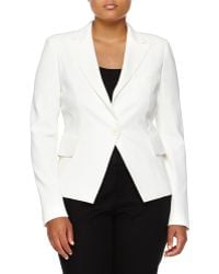 Donna Karan New York Tuxedo One-Button Jacket - Lyst