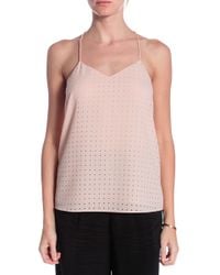 Tibi Lazer Tank - Lyst