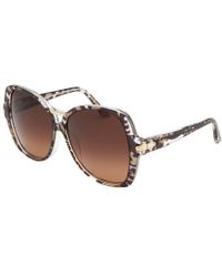 Emilio Pucci Women'S Square Griffin On Crystal Green And Black Sunglasses - Lyst