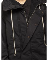 DRKSHDW by Rick Owens Hooded Bomber - Lyst