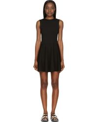McQ by Alexander McQueen Black Sleeveless Flirty Dress - Lyst