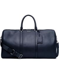 Michael Kors Warren Large Leather Duffel - Lyst