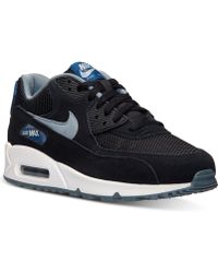 Nike Men'S Air Max 90 Essential Running Sneakers From Finish Line - Lyst