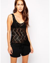 Elle Macpherson Elle Macpherson Hippy Tank Sleeveless Top - Lyst