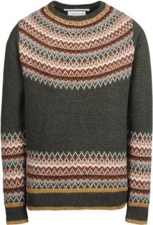White Mountaineering Crewneck Sweater - Lyst