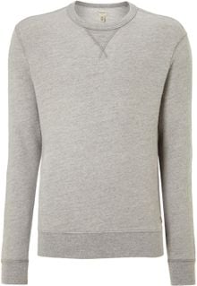 Denim And Supply Ralph Lauren Crew Neck Knitted Sweatshirt - Lyst