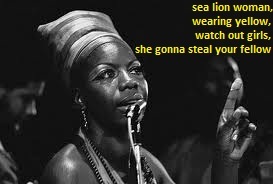 day 6-Love Nina Simone's Sea Loin Woman
