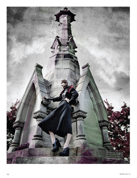 Codie Young by Thom Kerr for Black Magazine #15
