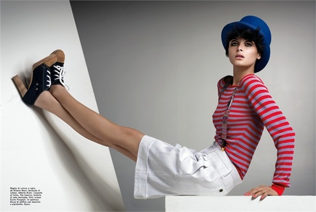 Street Fashion Girl SS 2012