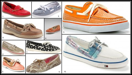 Boat Shoes on dry land