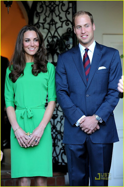 Duke and Duchess of Cambridge attended a private reception at the British Consul-General's residence