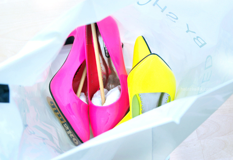 Pink & Yellow Barbie Pumps – Who Wants Some Neon?