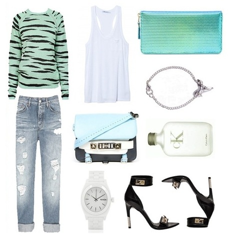 what-do-i-wear:
1. Proenza Schouler Tiger sweater 2. T by...