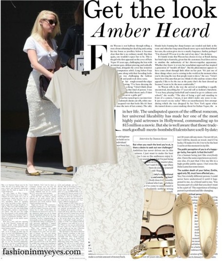 Get the look: Amber Heard