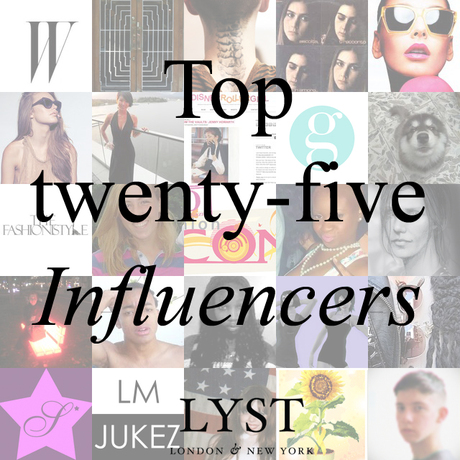 Top 25 Influencers
