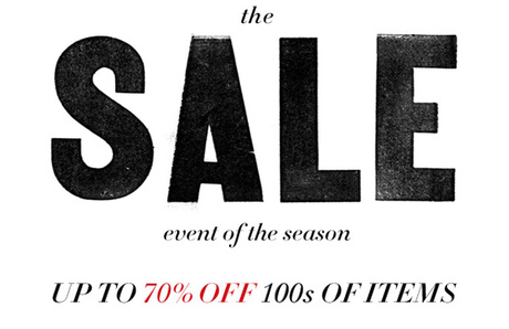 Shopbop End of Season Sale