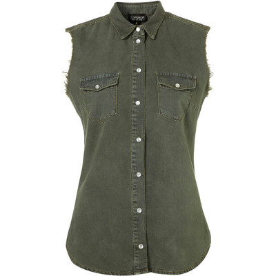 Sleeveless Denim