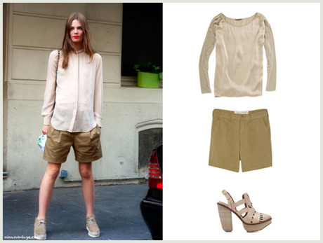 TODAY I AM WEARING: KHAKI SHORTS