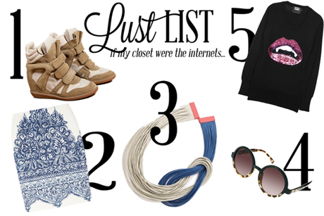 thursday lust list