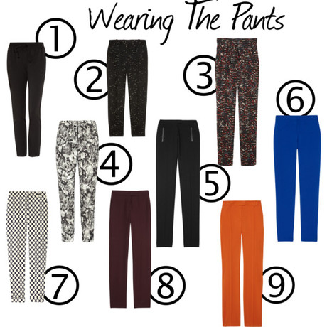 wearing the pants