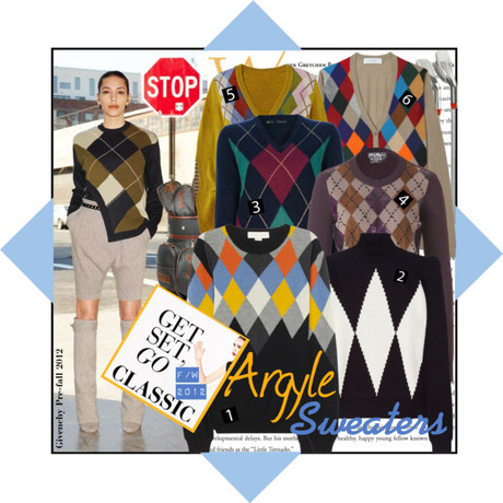 Trend Fall 2012: Argyle Sweaters