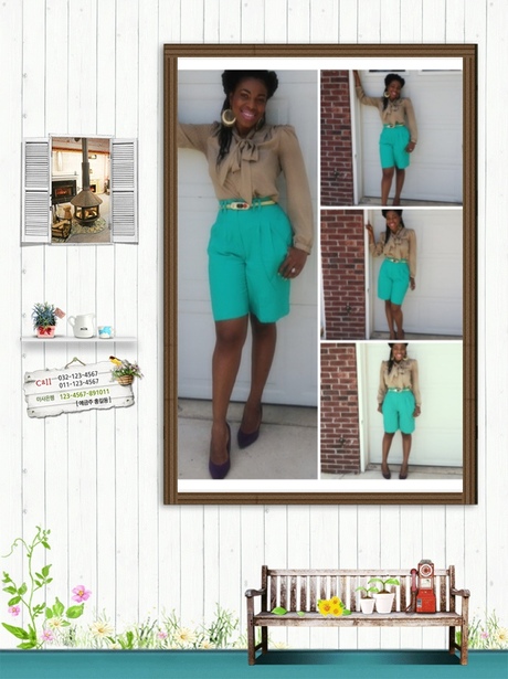 HIGH WAIST SHORTS