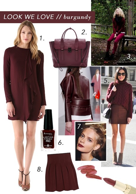 Look We Love: Burgundy