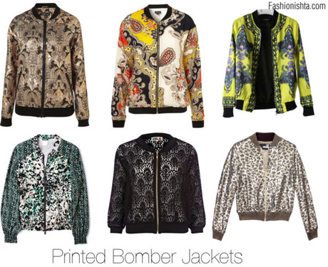 Some Trendy Ish: Printed Bomber Jackets