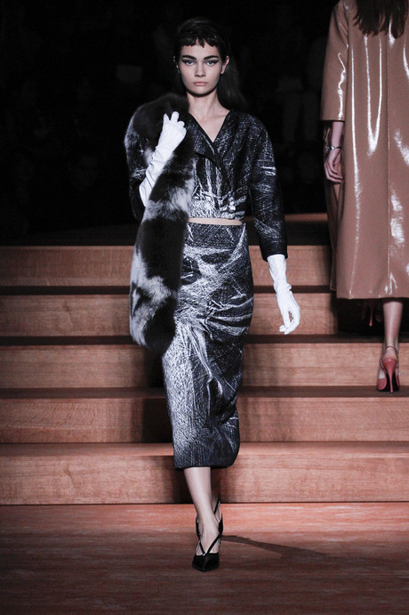 SS13 runway to right now: ladylike black and white
