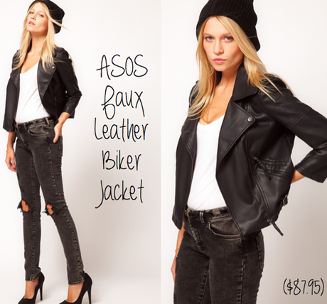 Weekly Weakness – ASOS Faux Leather Biker Jacket