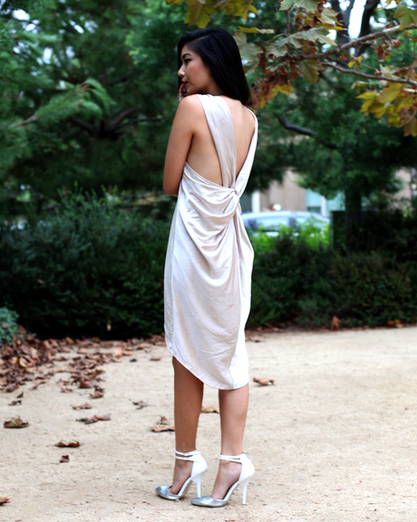 draped in leaves