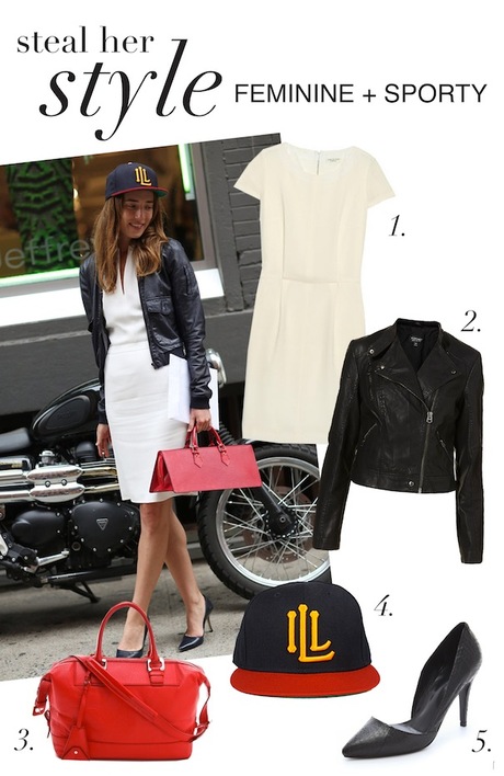 Steal Her Style: Feminine + Sporty