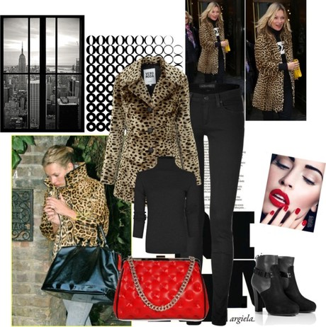 Leopard Print Coat